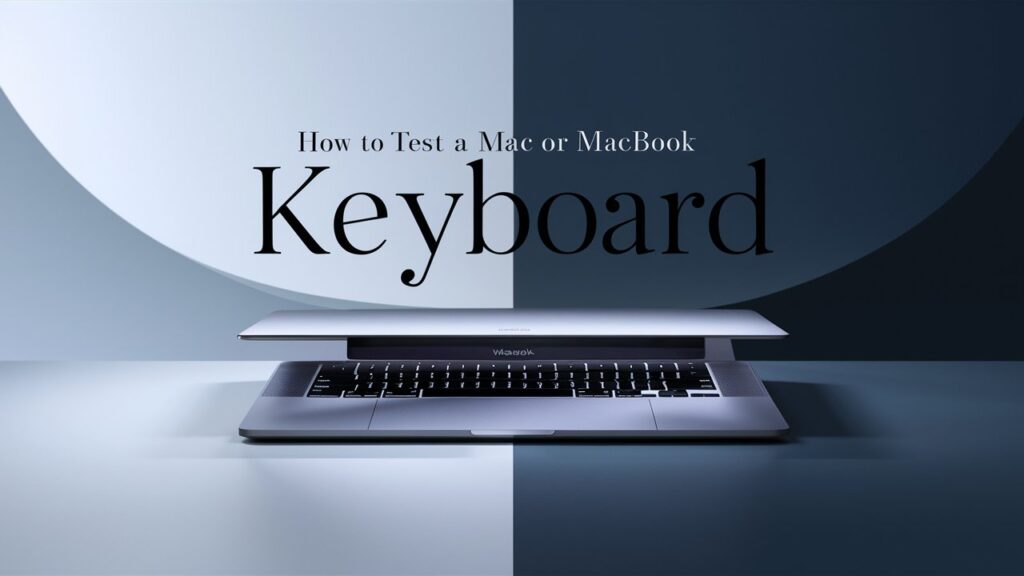 How to Test a Mac or MacBook Keyboard