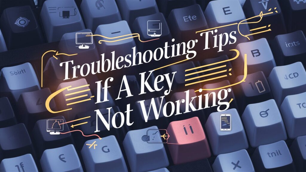 Troubleshooting Tips if a Key is Not Working