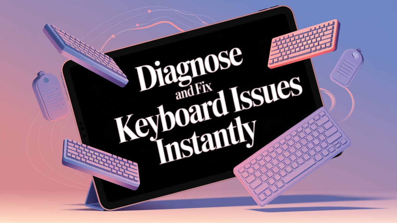 Diagnose and Fix Keyboard Issues Instantly