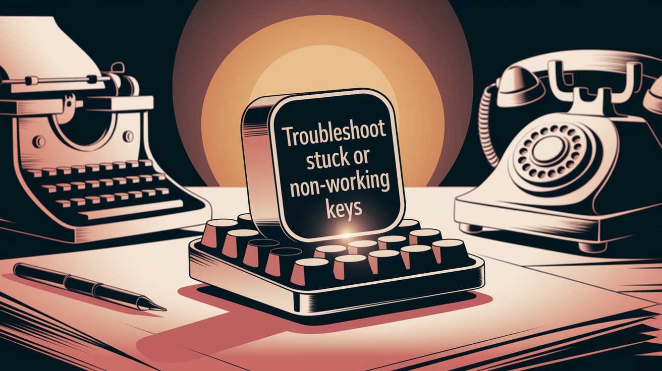Troubleshoot Stuck or Non-Working Keys